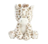 Plyšové zvířátko s chrastítkem 18 cm, 4 druhy